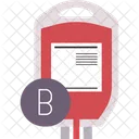 B Blood Group Icon