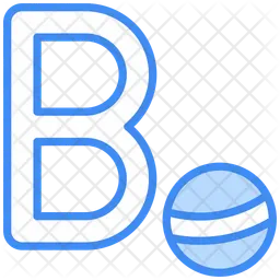 Buchstabe b  Symbol