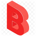 Buchstabe b  Symbol