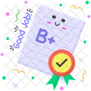B+ Grade  Icon
