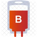 B Group Blood  Icon