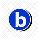 B Letter Alphabet Icon