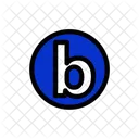 B Letter Alphabet Icon
