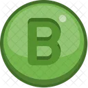 B Letter Alphabet Icon