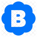 B Letter Alphabet Icon