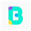 B Letter Alphabet Icon