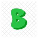 B Letter Alphabet Icon