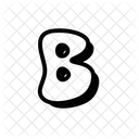 B Letter Alphabet Icon