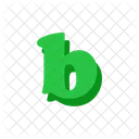 B Letter Alphabet Icon