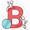 Lettera b  Icon