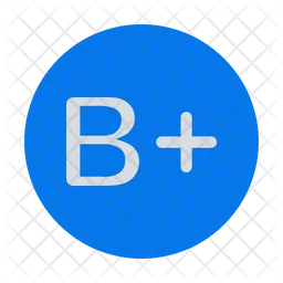 B Plus  Icon