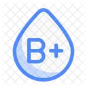 B Plus Blood Circle Plus Icon