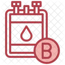 B positives Blut  Symbol