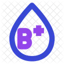 B positive blood  Icon