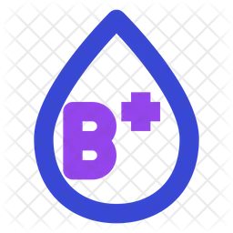 B positive blood  Icon