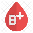 B positive blood  Icon