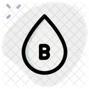 B tipo de sangre  Icono