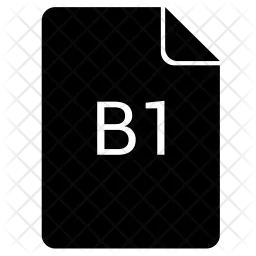 Papel b1  Icono