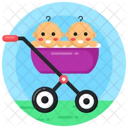 Babies Stroller  Icon