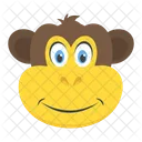 Baboon Head  Icon