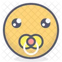 Baby Face Emotion Icon
