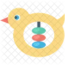 Baby Toy Duck Icon
