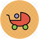 Baby On Stroller Icon