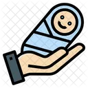 Baby Children Pregnancy Insurance Protection Coverage Icon