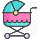 Baby Stroller Buggy Icon
