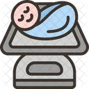 Baby Weight Measure Icon