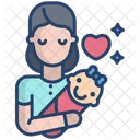 Baby adoptieren  Symbol