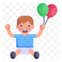 Baby Balloons  Icon