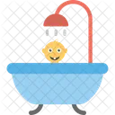 Baby Bath Time Icon