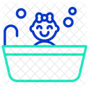 Ibaby Bath Baby Bath Baby Shower Icon