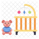 Baby Bed Crib  Icon