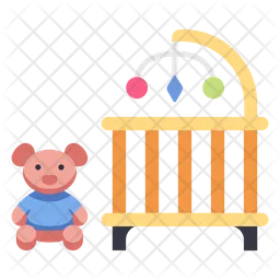 Baby Bed Crib  Icon