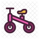 Baby Bike Ride Icon