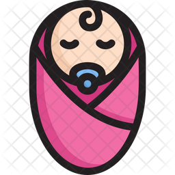 Download Free Baby Blanket Colored Outline Icon Available In Svg Png Eps Ai Icon Fonts