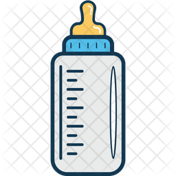Free Baby Bottle Colored Outline Icon Available In Svg Png Eps Ai Icon Fonts