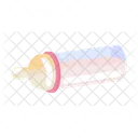 Baby Bottle With Milk Icon