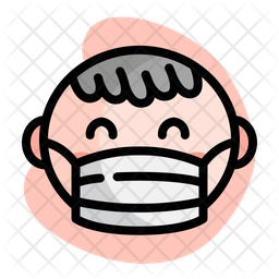 Download Free Baby Boy Wear Medical Mask Icon Of Colored Outline Style Available In Svg Png Eps Ai Icon Fonts