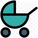 Baby Buggy Infant Kids Icon
