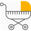 Baby Buggy Baby Baby Carriage Icon