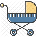 Baby Buggy Baby Baby Carriage Icon
