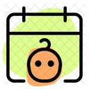 Baby Calendar  Icon