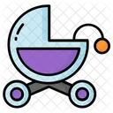 Baby Carriage Stroller Icon