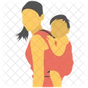 Baby Carrier Sling Icon