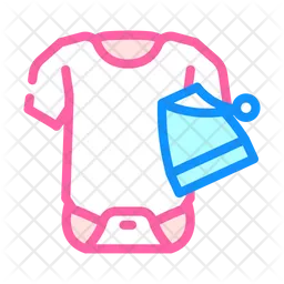 Baby Cloth  Icon