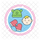 Baby Cloth  Icon