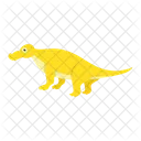 赤ちゃんコンプソグナトゥス恐竜  アイコン